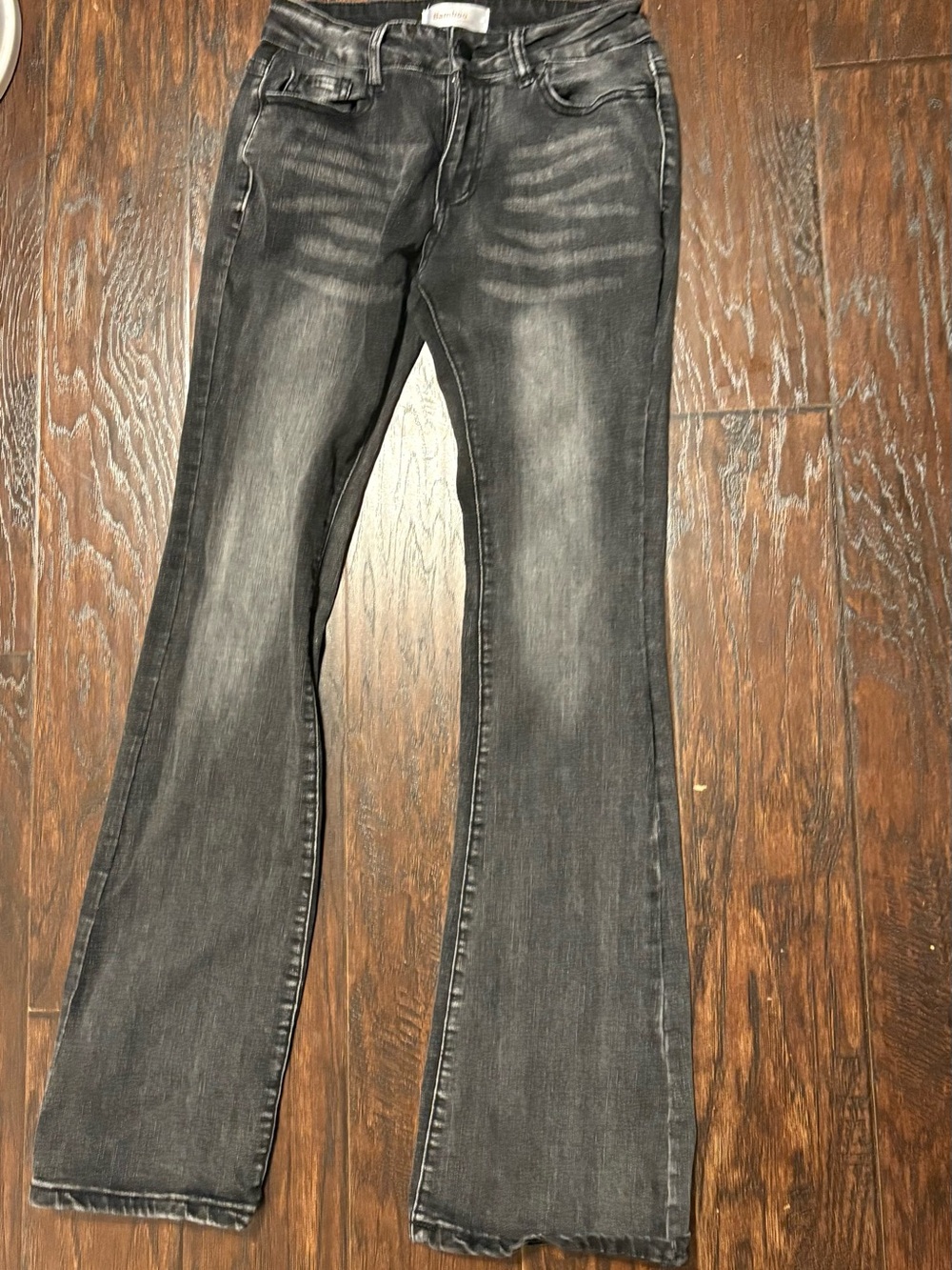 Low Waisted Flare Jeans BAMOO